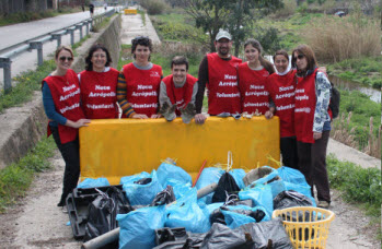 El grupo de voluntarios de Nueva Acrópolis Barcelona y Sabadell