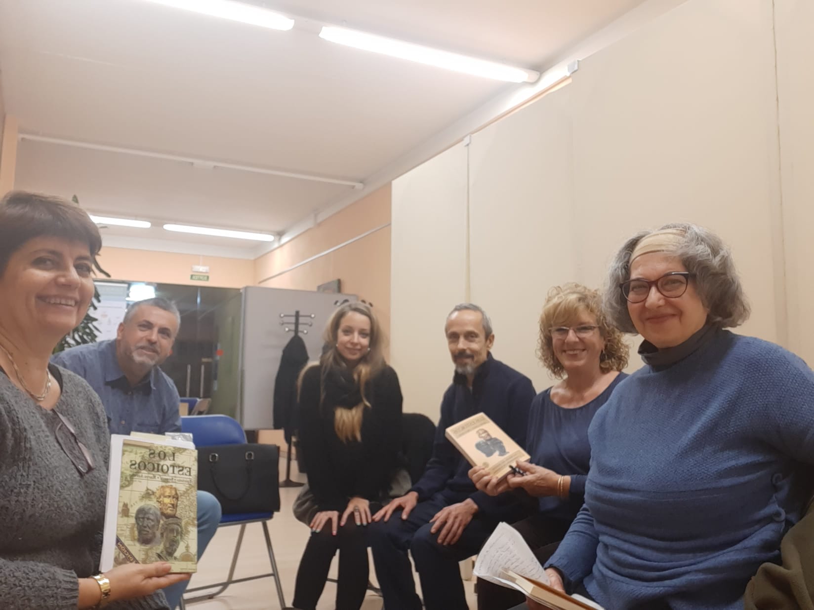 Momento del club de lectura