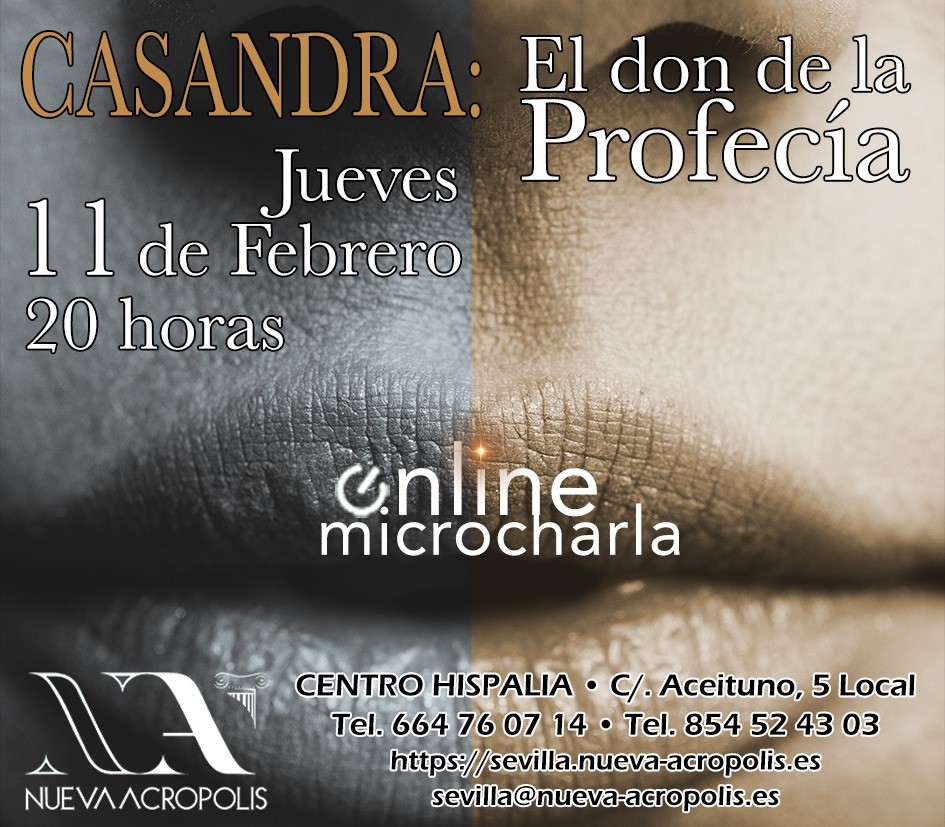«Casandra: el don de la profecía». Micro-charla