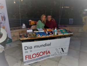 Día Mundial de la Filosofía en la Rambla libros