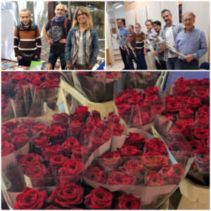 Por San Jordi, una rosa, un libro y… ¡un beso!