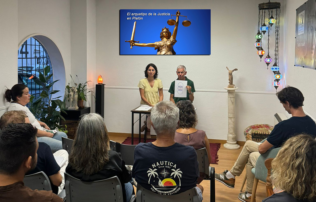 Tertulia sobre el arquetipo de la Justicia en Platón