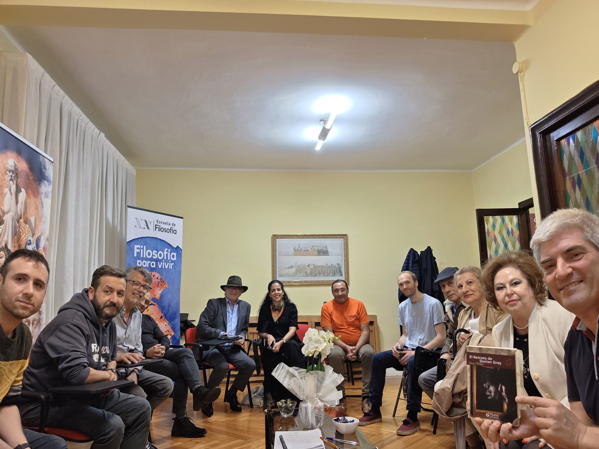 Club de lectura en Nueva Acrópolis Vigo