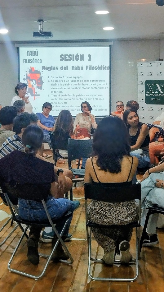 Tabú filósofico en Nueva Acrópolis Sevilla