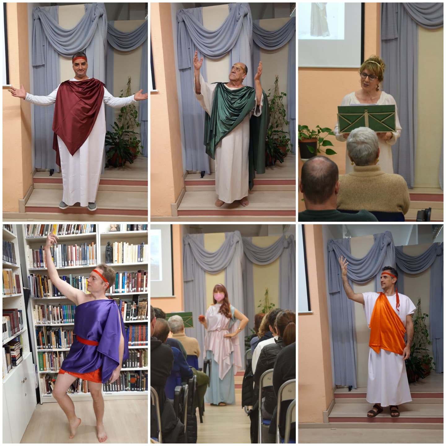 Teatro y mitos griegos: lectura dramatizada