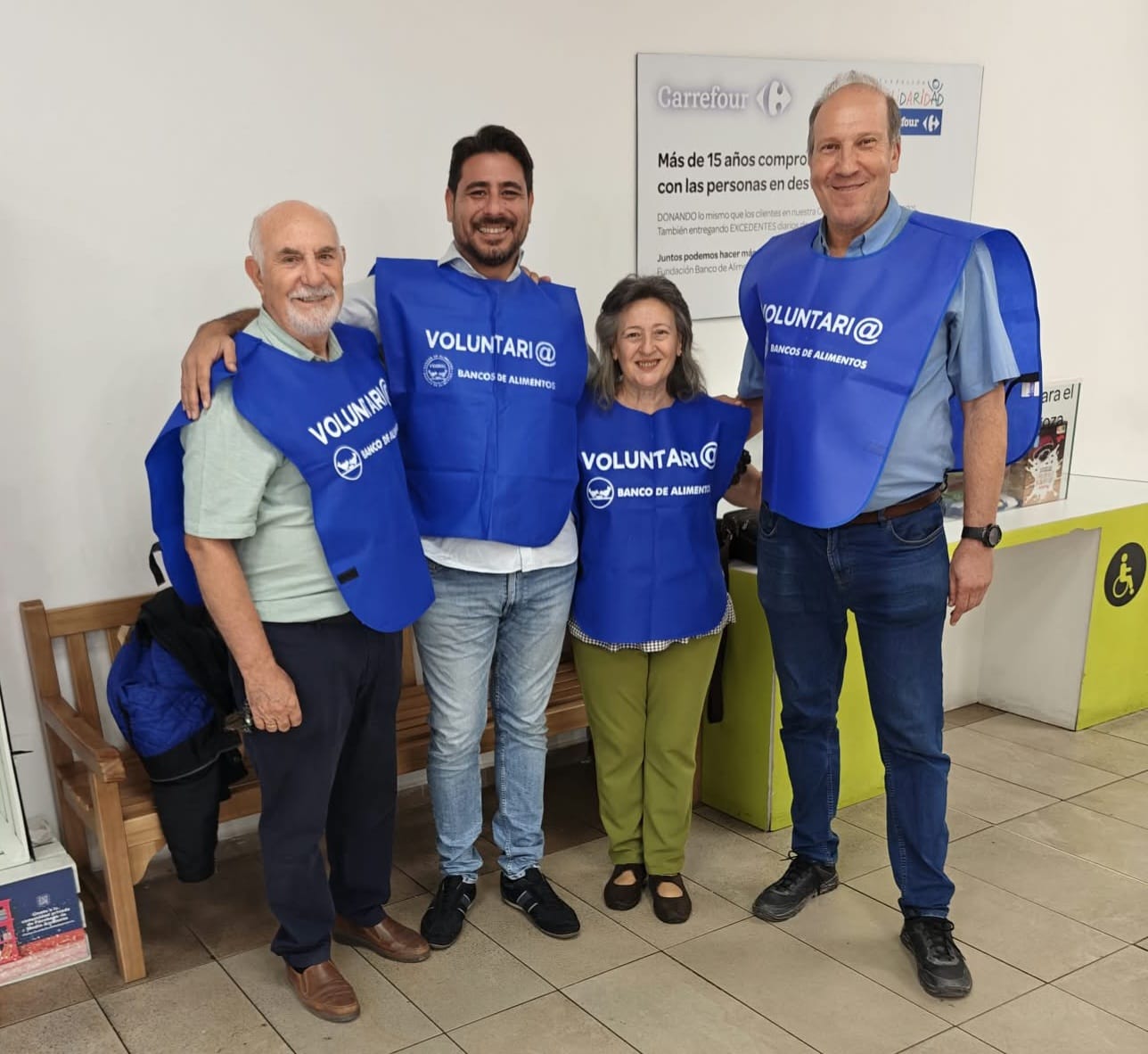 Filosofía que se transforma en acción junto al Banco de alimentos